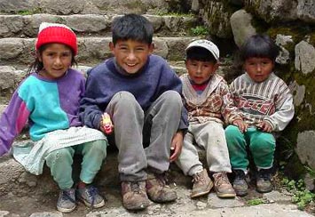 Kinder-Boliviens